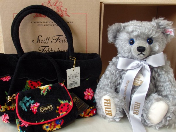 シュタイフ フェイラー テディベア 日本限定1500 Feiler シュタイフ社・2003年日本限定「フェイラー・テディベア」 : よきべあ