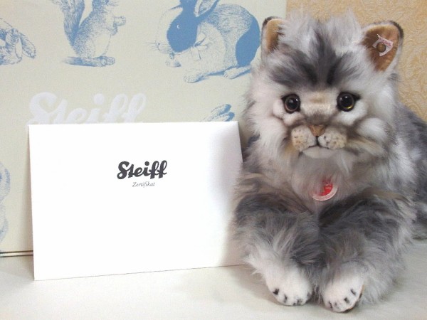 シュタイフ社・限定 猫（キャット） : よきべあ テディベア
