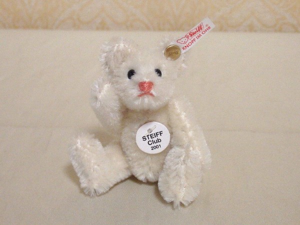 シュタイフ社・クラブ会員限定「ギフト・ミニテディベア」2001