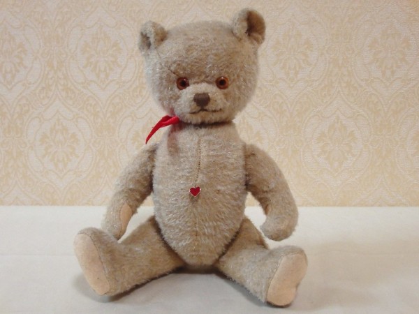 アンティーク テディベア Berg社 オーストリア オーストリア ベルク社 1950-60年代「ビンテージ テディベア」 : よき