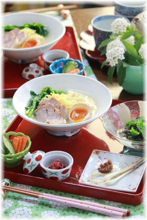 菜の花 塩ラーメン と 献立 よめ膳 Yomeカフェ Powered By ライブドアブログ