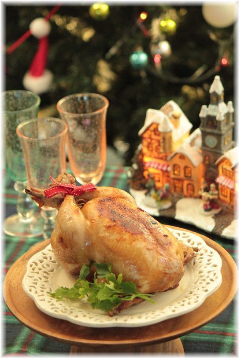 お鍋で作るローストチキン 醤油牛蒡編 と クリスマスイブの献立 よめ膳 Yomeカフェ Powered By ライブドアブログ