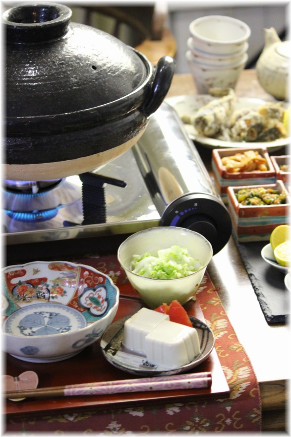 献立 あんこう鍋 と 献立 と みんなでつくった食卓 よめ膳 Yomeカフェ Powered By ライブドアブログ