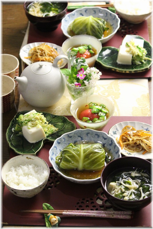 レシピ 和風ロールキャベツ と 献立 と 頭を寄せる よめ膳 Yomeカフェ Powered By ライブドアブログ