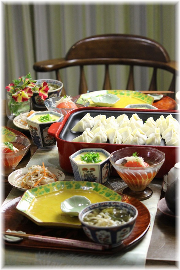 焼き餃子 と 献立 と 本当はお魚料理のはずだったのにー よめ膳 Yomeカフェ Powered By ライブドアブログ