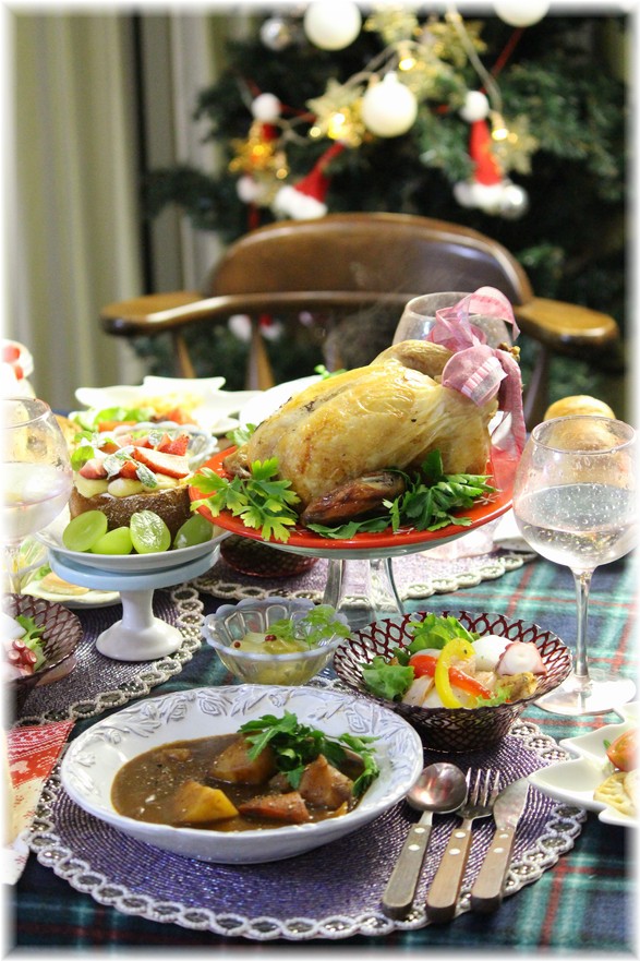 レシピ・リンク】2018年お家クリスマス。の 献立。と 知らなかっ