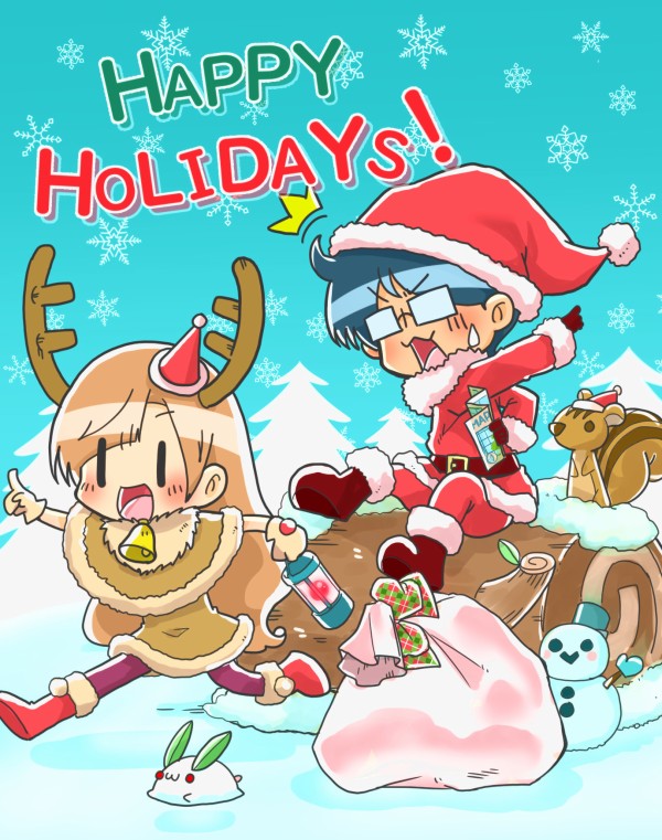 クリスマスイラスト 俺の嫁ちゃん 元男子