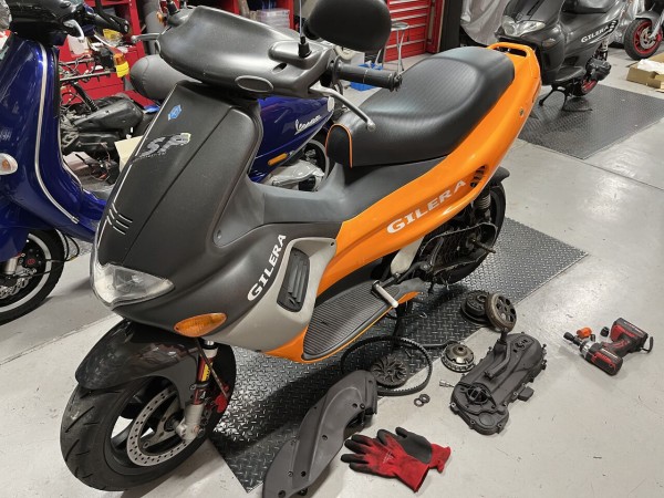 大阪から！！！ジレラ ランナーFXR180 フルチューン&オールペイントの