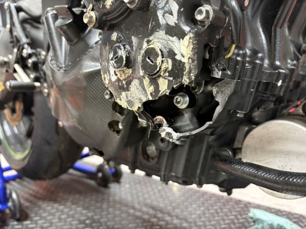 またまたエンジン交換💦KAWASAKI ZX-10R レーサー : カスタムバイク