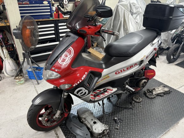 ジレラ ランナーFXR180 オイルポンプ交換！のつもりが、、、( ﾉД`)ｼｸｼｸ