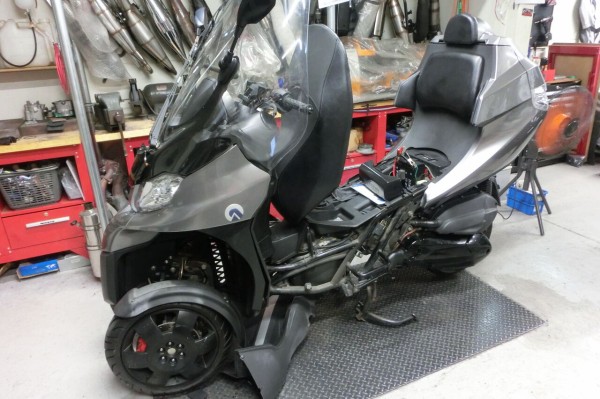 アディバ　AD200　SYMエンジン　実働　要メンテ　屋根ルーフ装備