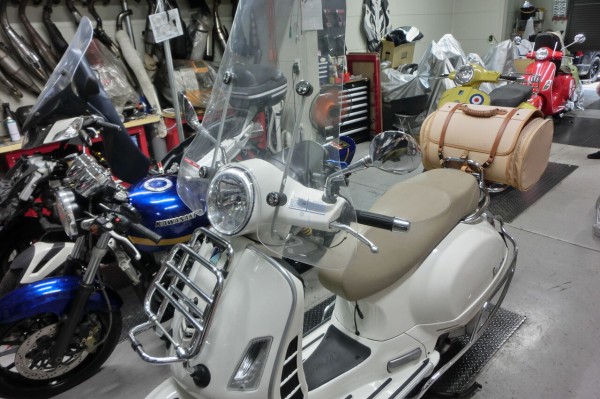 ピアジオ系ECU兼スロットルボディーをイモビ無しに（車種限定