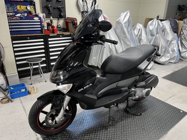 ジレラ ランナー ST200のキャブレター不具合修理＆外装カスタムする事に💦💦💦 : カスタムバイクショップYon-SIGN