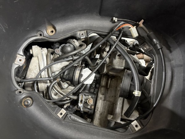 【模写】【一灯】b8560〈村上景雲〉山水図 愛媛の人 新品リーバイス47747-0002 Lサイズ ボンバージャケット インディゴ