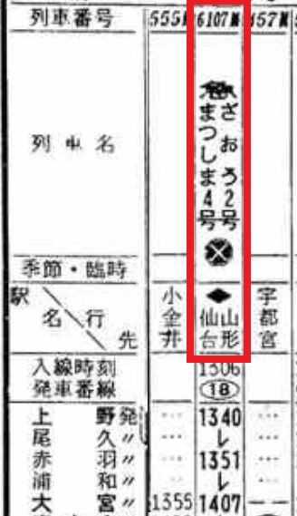 思い出のスナップ 455系 急行「まつしま」号 : 波浪規定の部屋