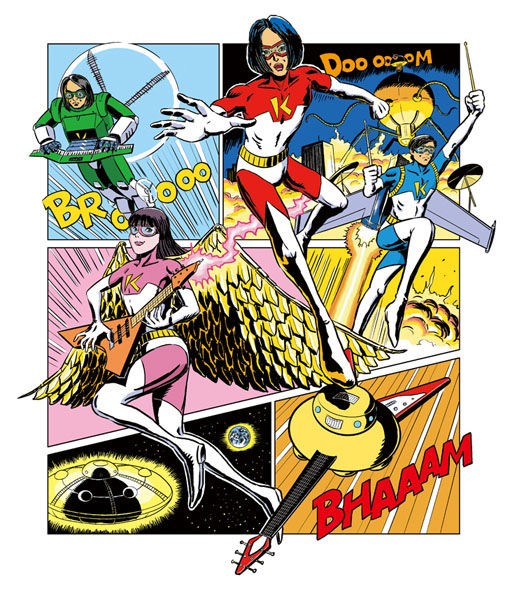 エイベックス クウチュウ戦 イラスト アメコミスト