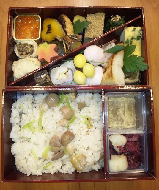 京都の菊乃井のお弁当 Kobe Beef