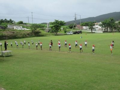 9 水 １ ２年ダンス練習 与那国町立与那国小学校ホームページ