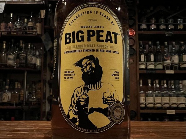 ☆BIG PEAT Red Wine Cask Finish 15th Anniversary/ DOUGLAS ☆BIG PEAT Red Wine Cask Finish 15th Anniversary/ DOUGLAS