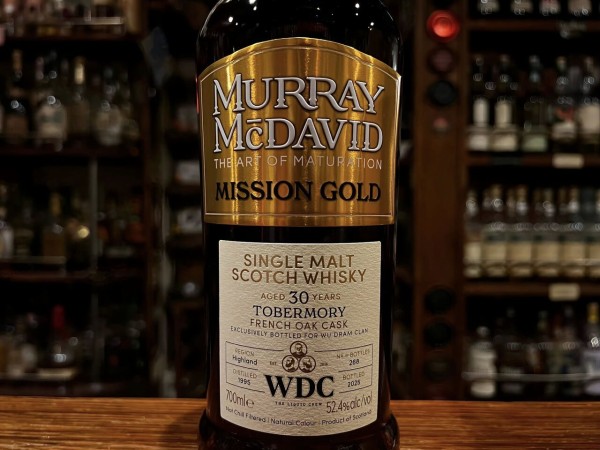 ☆TOBERMORY 1995 30yo French Oak Cask for WDC / MURRAY McDAVID