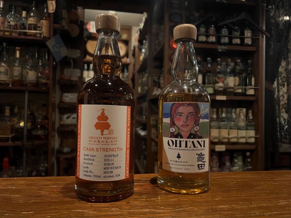 ☆新潟亀田蒸留所 OHTANI WHISKY カスクストレングス（シングルカスク