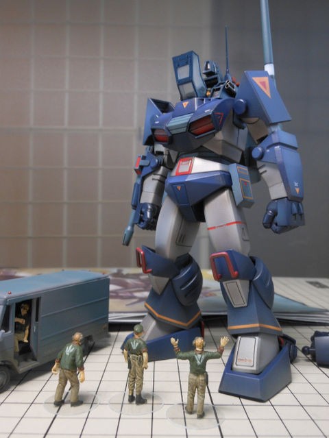 完成品　1/35 ダグラム　デロイア7フィギュア　マックスファクトリー 完成品 1/35 ダグラム デロイア7フィギュア