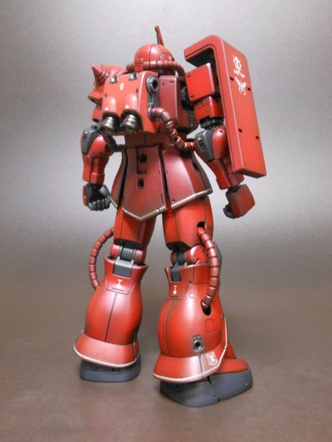 HGシャア専用ザクⅡ #2 製作と塗装 : yosshiro-labo