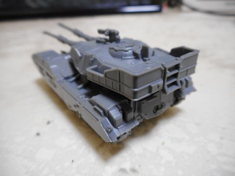 1/144 61式戦車 #2 後部バスケットの工作 : yosshiro-labo 1/144 61式戦車 #2 後部バスケットの工作 : yosshiro-labo