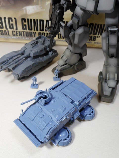 1 144 ホバートラック仮組み Hguc陸戦型ガンダム地上戦セットより Yosshiro Labo