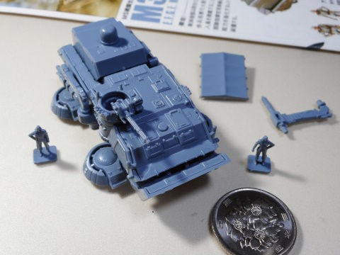 森の湖　ガンダム  ジオラマ ホバートラック塗装済完成品 HGUC ホバートラック｜しろねこさんのガンプラ作品｜GUNSTA（ガンスタ）