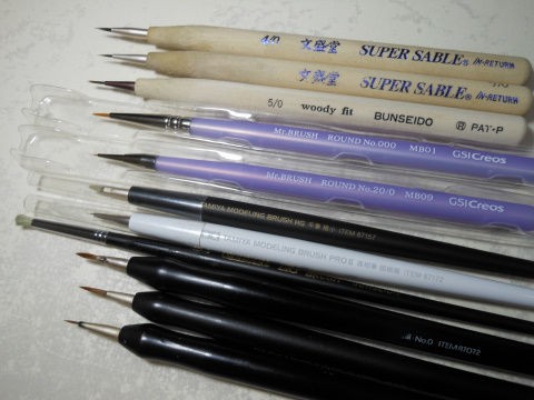 筆塗り道具 2017/06 : yosshiro-labo