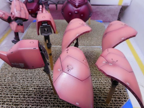 MGシャア専用ゲルググVer2.0 #6 仕上げ～完成 : yosshiro-labo