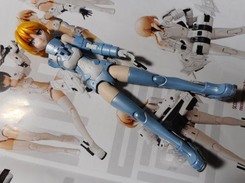 メガミデバイスWISMソルジャー #4 基本塗装 : yosshiro-labo