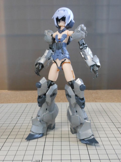 初めてのフレームアームズ・ガール 迅雷 仮組み : yosshiro-labo