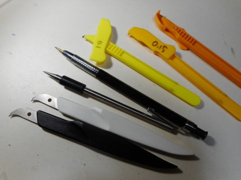 スピンブレードとクラフトヤスリ Yosshiro Labo