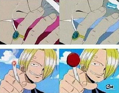 画像あり 日本版ワンピースとアメリカ版ワンピースの違いがこちらｗｗｗｗ ワンピースのまとめ