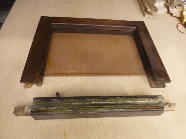 ガゼボ 通風窓 修理 一病息災 日本酒が旨い