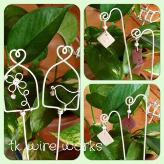 ワイヤーガーデンピック 帽匠的茶会