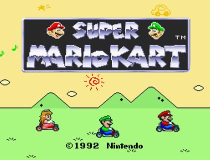 Sfc スーパーマリオカート レビュー メガネなゲームレビュー