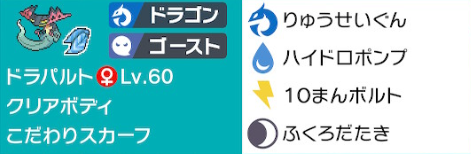 ガラル ルーキーズ ドラゴーン ダブル 何より意表がつける