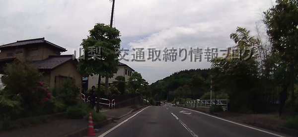 七里岩ライン 速度違反 北杜市若神子新町 山梨県 交通取締情報ブログ