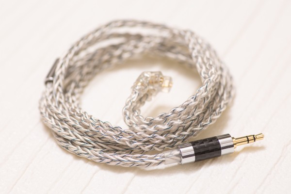 純度8Nの銅線☆より線☆銀メッキ☆ Amazon | KZ MC3 8芯 イヤホンケーブル 銀メッキ線と高純度銅線