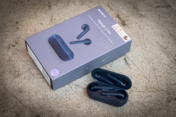 Mobvoi TicPods ネイビー Bluetooth ワイヤレスイヤホン Mobvoi TicPods 2 Pro』タッチ・ボイス・ヘッドジェスチャー 3