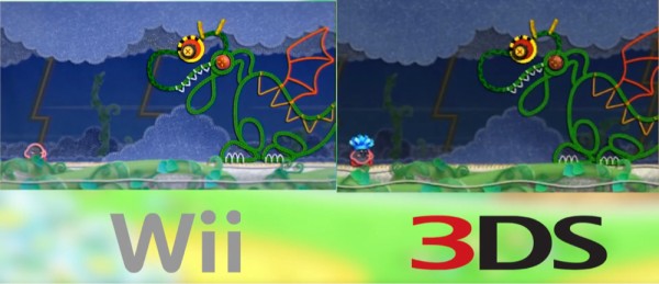 毛糸のカービィ プラス 3ds版とwii版のグラフィックを比較した映像が公開 ゲーム生活はじめました