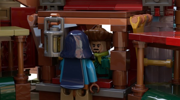 ゼルダの伝説 BotW』の「馬宿」をLEGOブロックで再現！その完成