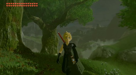 ゼルダの伝説 ブレス オブ ザ ワイルド をff7のクラウドでプレイする映像が公開 ゲーム生活はじめました
