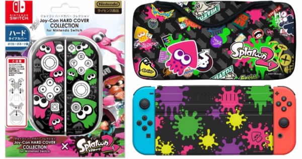 スプラトゥーン2』のSwitch向けアクセサリーが登場!「Joy-Conカバー