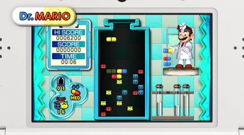 3ds Dr Mario ギャクテン 特効薬 細菌撲滅 が本日配信開始 ゲーム生活はじめました