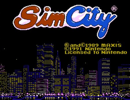 発売中止になってしまった幻のファミコン版 シムシティ の映像が公開される ゲーム生活はじめました
