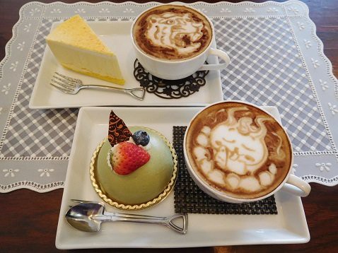 まさに芸術 美しきラテアート Dig Coffee 大分 別府 月餅m ゆえぴんm 世界で食す